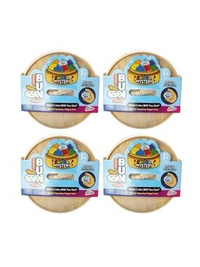 4x Rainbow Mystery Squishy Bun Dumpling